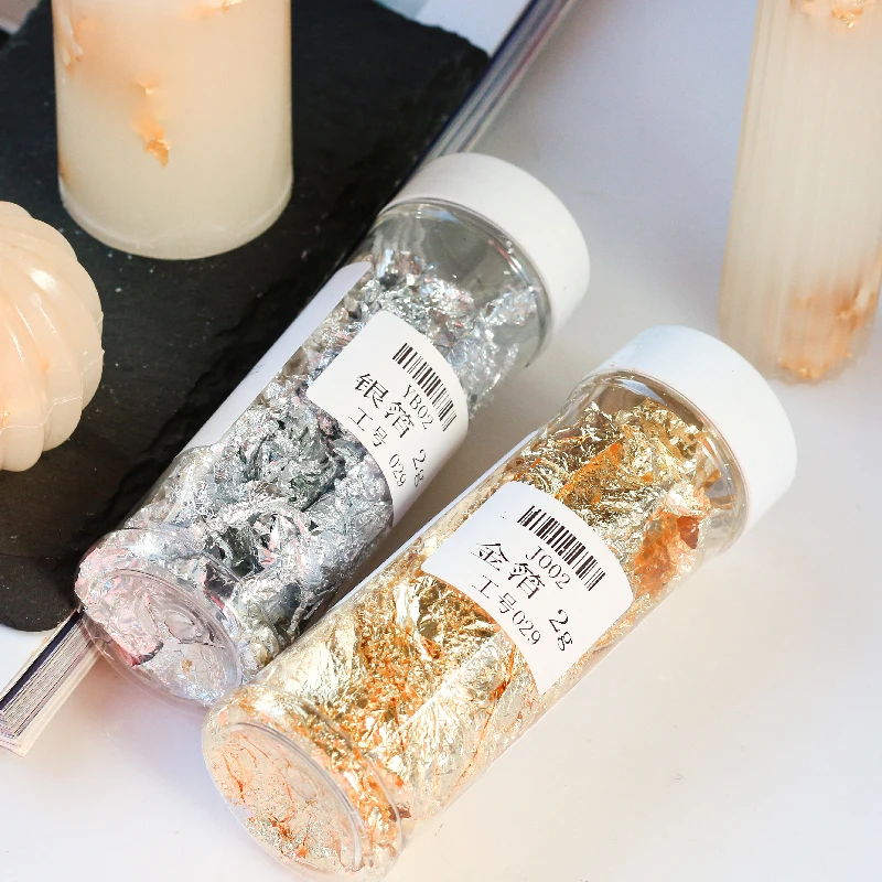 Creative Handmade Candle Makin - Gold Foil Flakes avaliação e preço