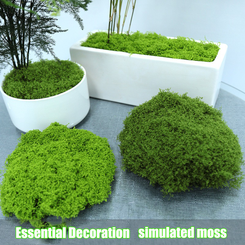 Artificial simulation of moss  - Terrarium Moss Art avaliação e preço