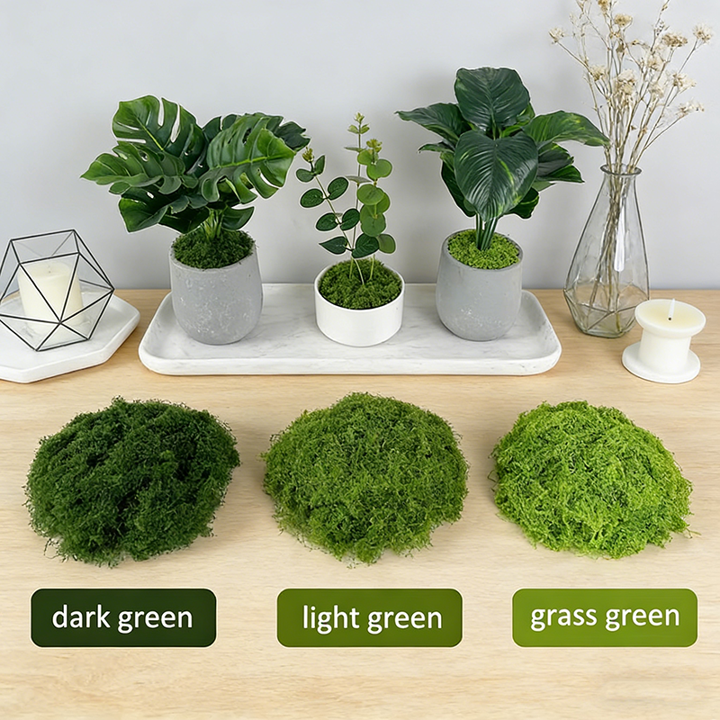 Artificial simulation of moss  - Terrarium Moss Art avaliação e preço