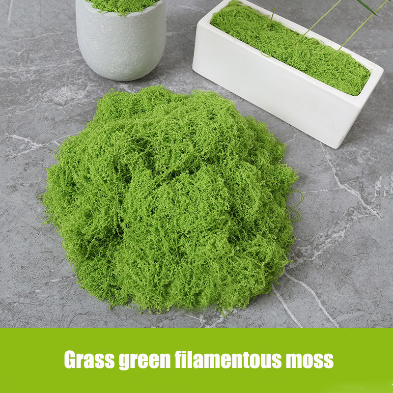 Artificial simulation of moss  - Terrarium Moss Art avaliação e preço