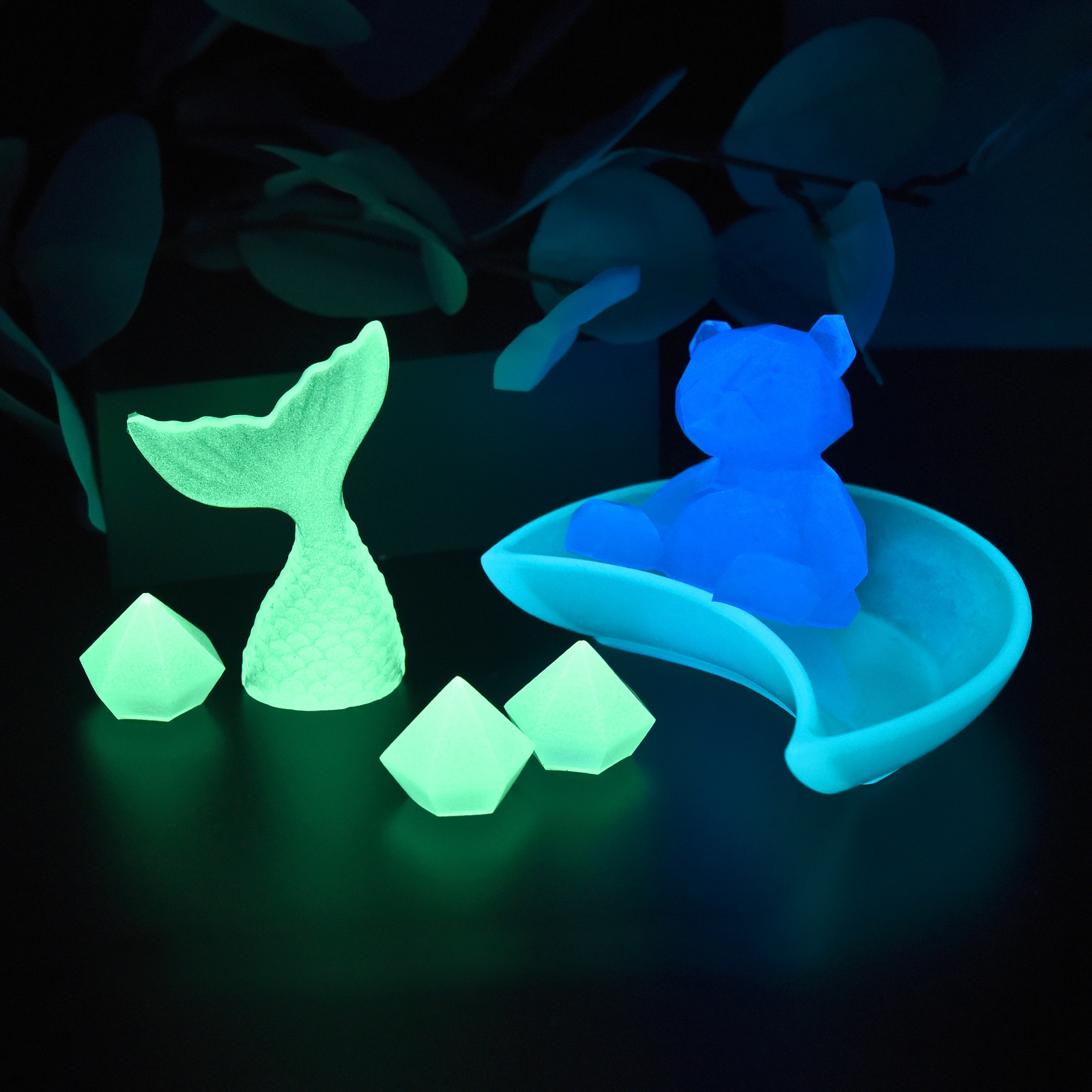 20g Luminous Glitter Powder Ph - Resin Pigment Set avaliação e preço