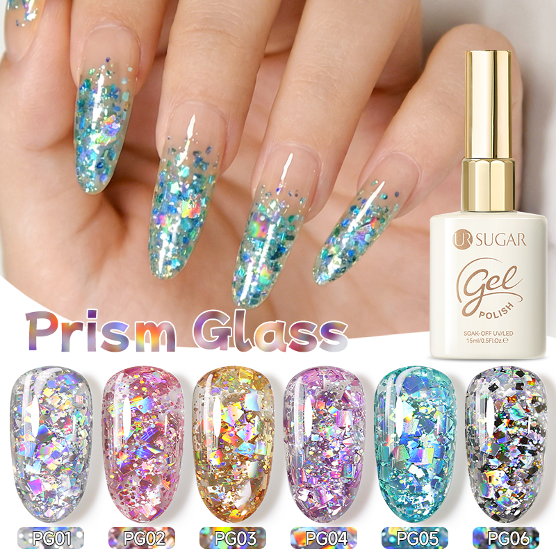 UR SUGAR 6PCS Chunky Glitter G - Resin Glitter Pack avaliação e preço