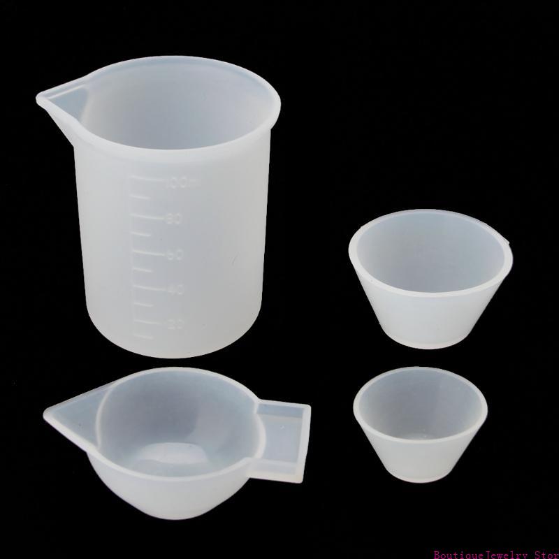 E1PE 4Pcs Silicone Mixing Cups - Mixing Cup Silicone avaliação e preço