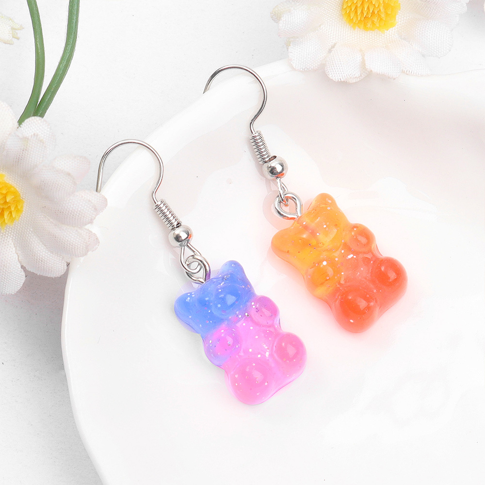60pcs Dual Color Resin Bear Sh - Resin Craft Supplies avaliação e preço