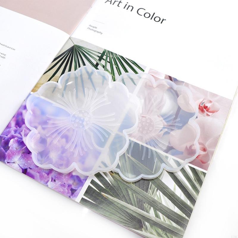 R3MC 2Pcs DIY Flower Silicone  - Geode Mold Silicone avaliação e preço