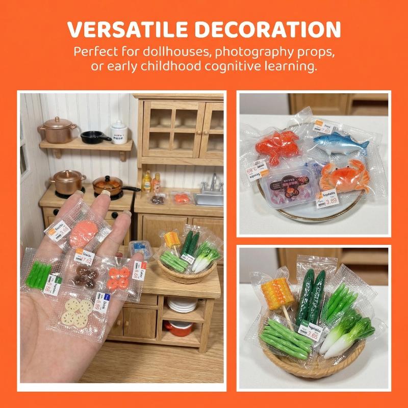 ✰✪1Pc 112 Mini Dollhouse Food  - Vacuum Chamber Small avaliação e preço
