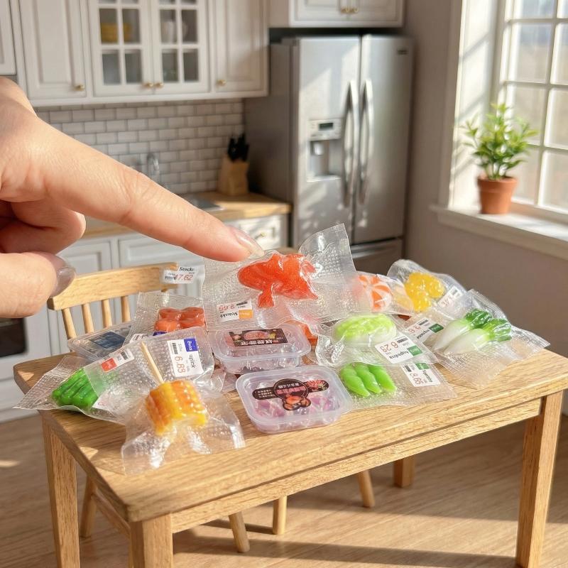✰✪1Pc 112 Mini Dollhouse Food  - Vacuum Chamber Small avaliação e preço