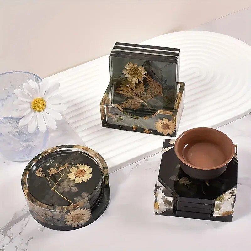 Coaster Resin Molds Set Includ - Serving Tray Mold avaliação e preço