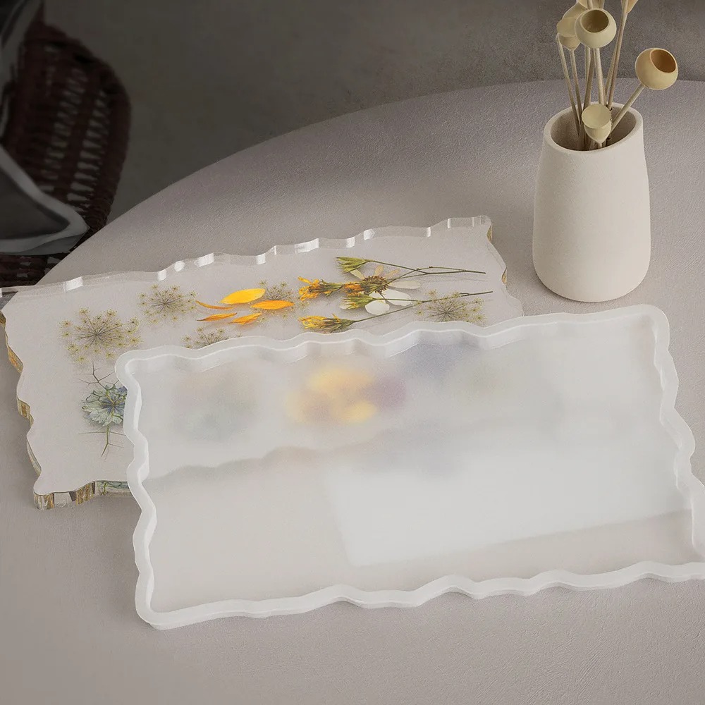 Tray Epoxy Resin Silicone Mold - Serving Tray Mold avaliação e preço