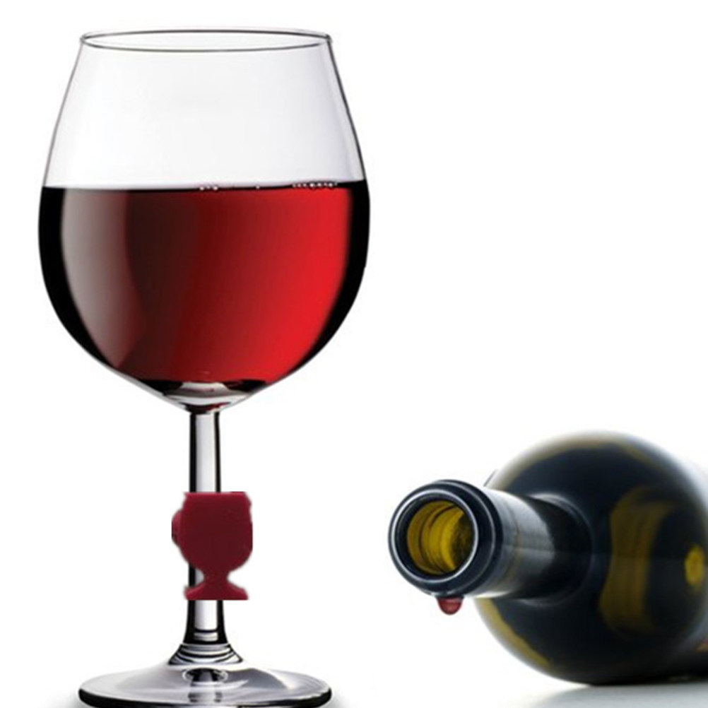 8Pcs Reusable Silicone Wine Gl - Mixing Cup Silicone avaliação e preço