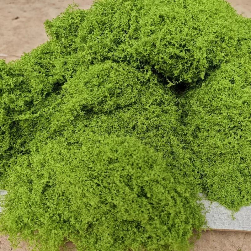 30g Fake Moss Artificial Green - Terrarium Moss Art avaliação e preço