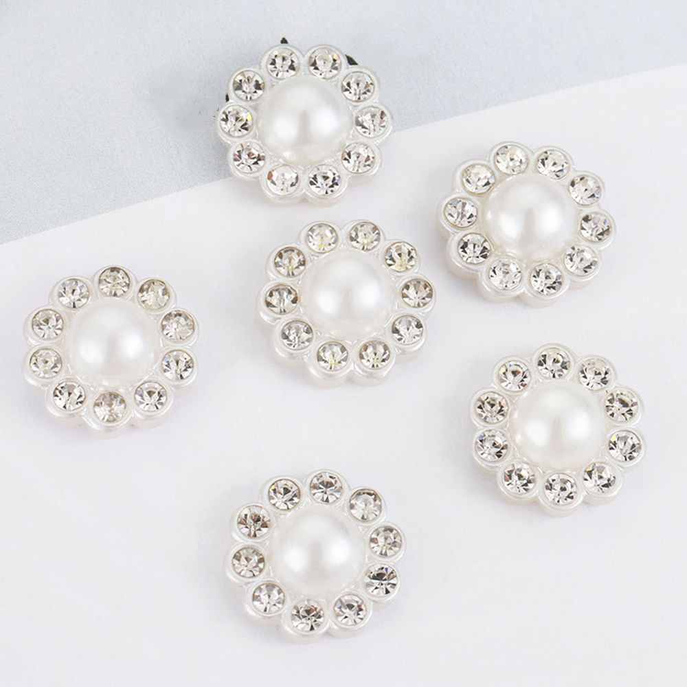 50pcs White Flat Imitation Pea - Resin Craft Projects avaliação e preço