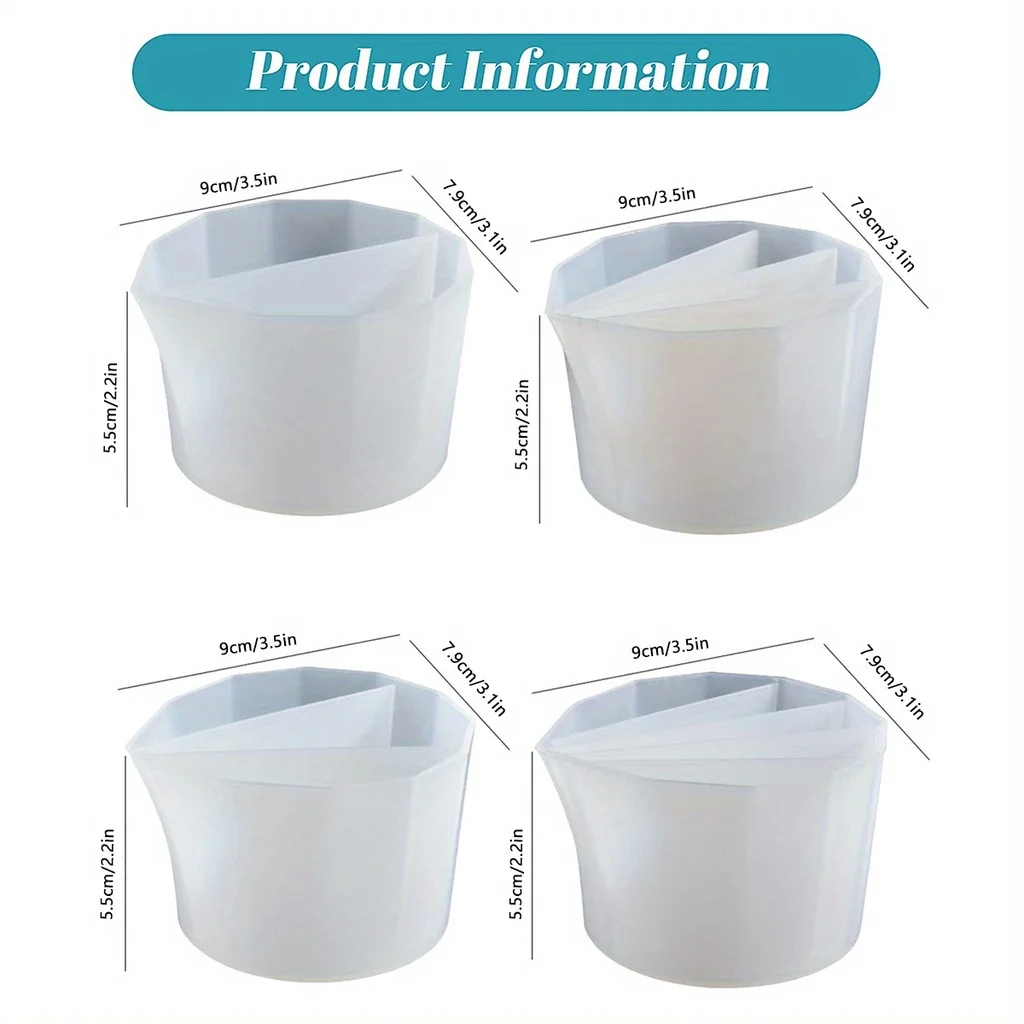Color Mixing Split Cup For Pou - Mixing Cup Silicone avaliação e preço
