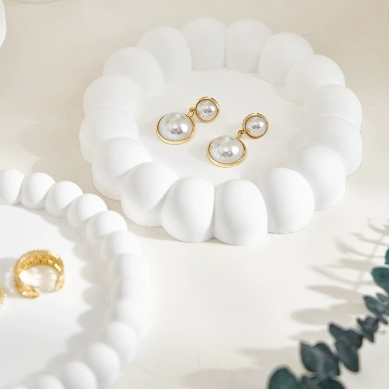 Diy Round Bubble Tray Coaster  - Serving Tray Mold avaliação e preço