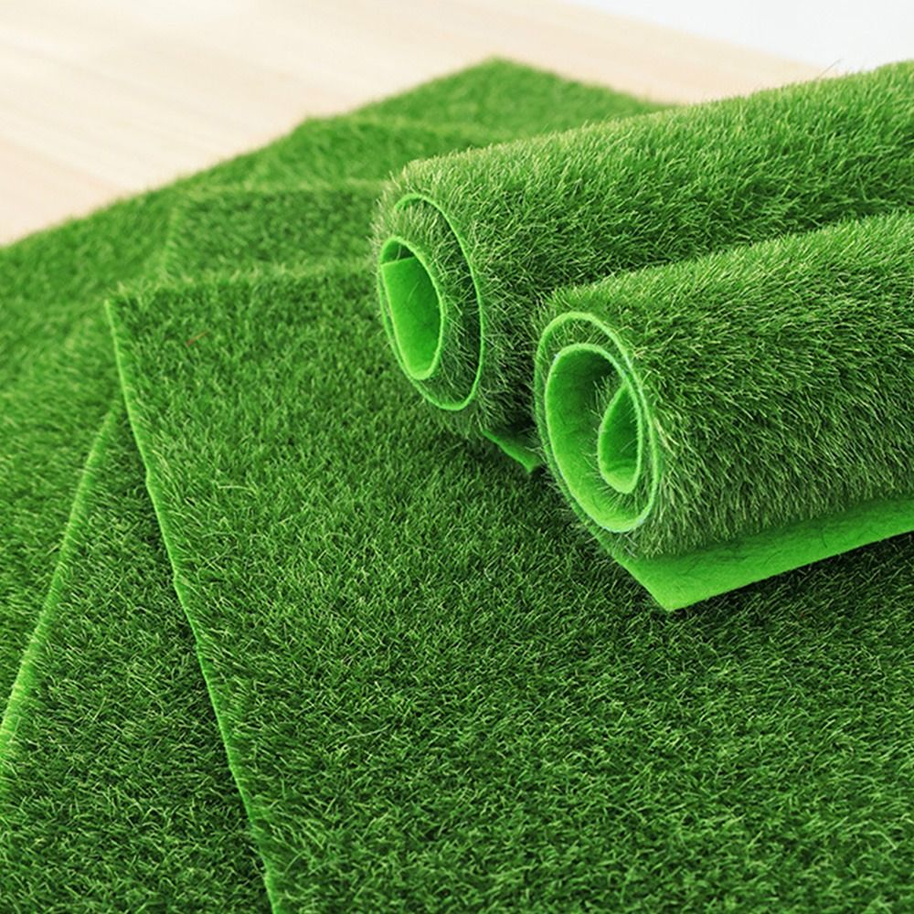 Durable Green Grass Mat Artifi - Terrarium Moss Art avaliação e preço
