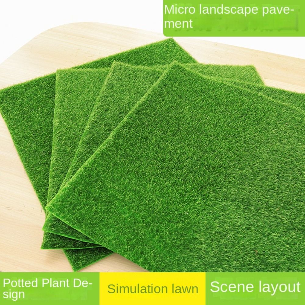 Durable Green Grass Mat Artifi - Terrarium Moss Art avaliação e preço