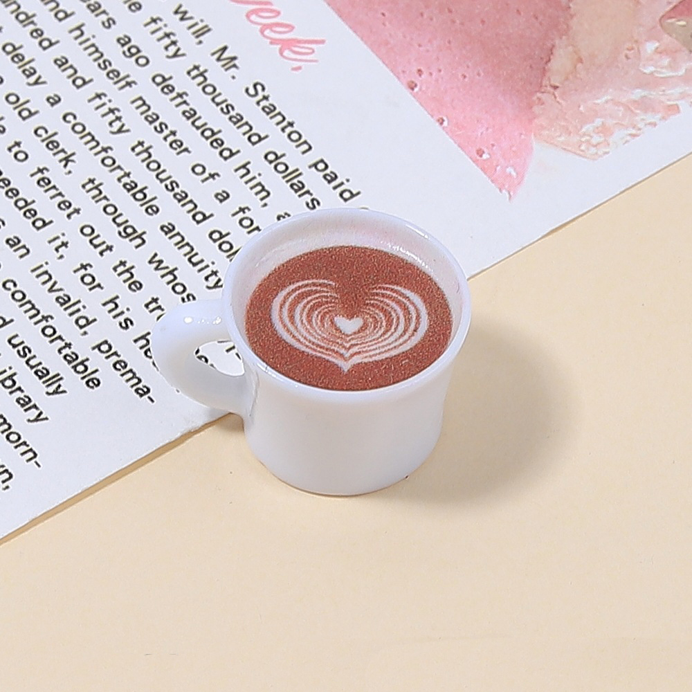10pcs Love Heart Coffee Cup Re - Resin Craft Projects avaliação e preço