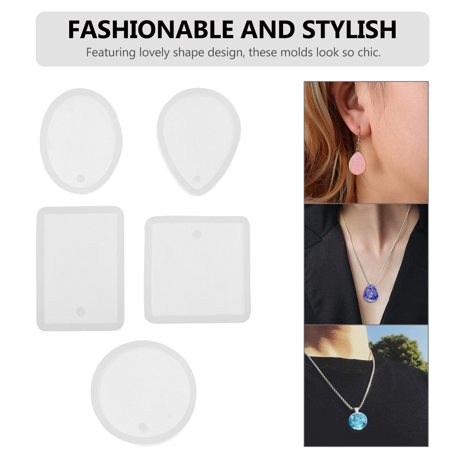 10pcs Diy Keychain Pendant Cha - Resin Crafts avaliação e preço