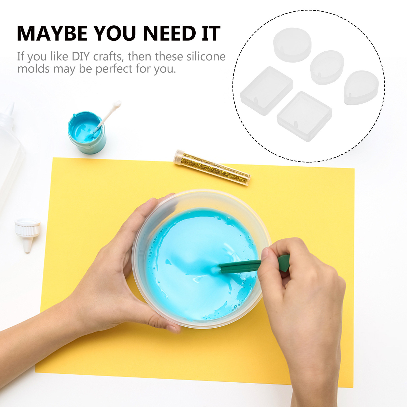 10pcs Diy Keychain Pendant Cha - Resin Crafts avaliação e preço