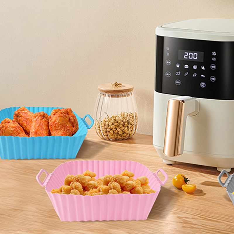 Silicone Fryer Mold Air Fryer  - Silicone Mold Tray avaliação e preço