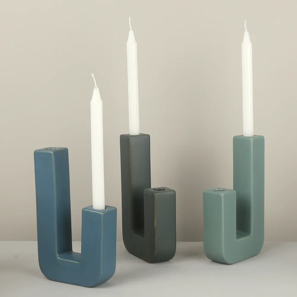 Geometry Candlestick Silicone  - Serving Tray Mold avaliação e preço